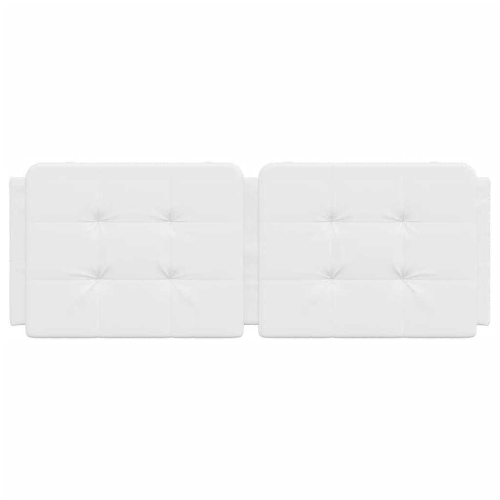 vidaXL Headboard Cushion White