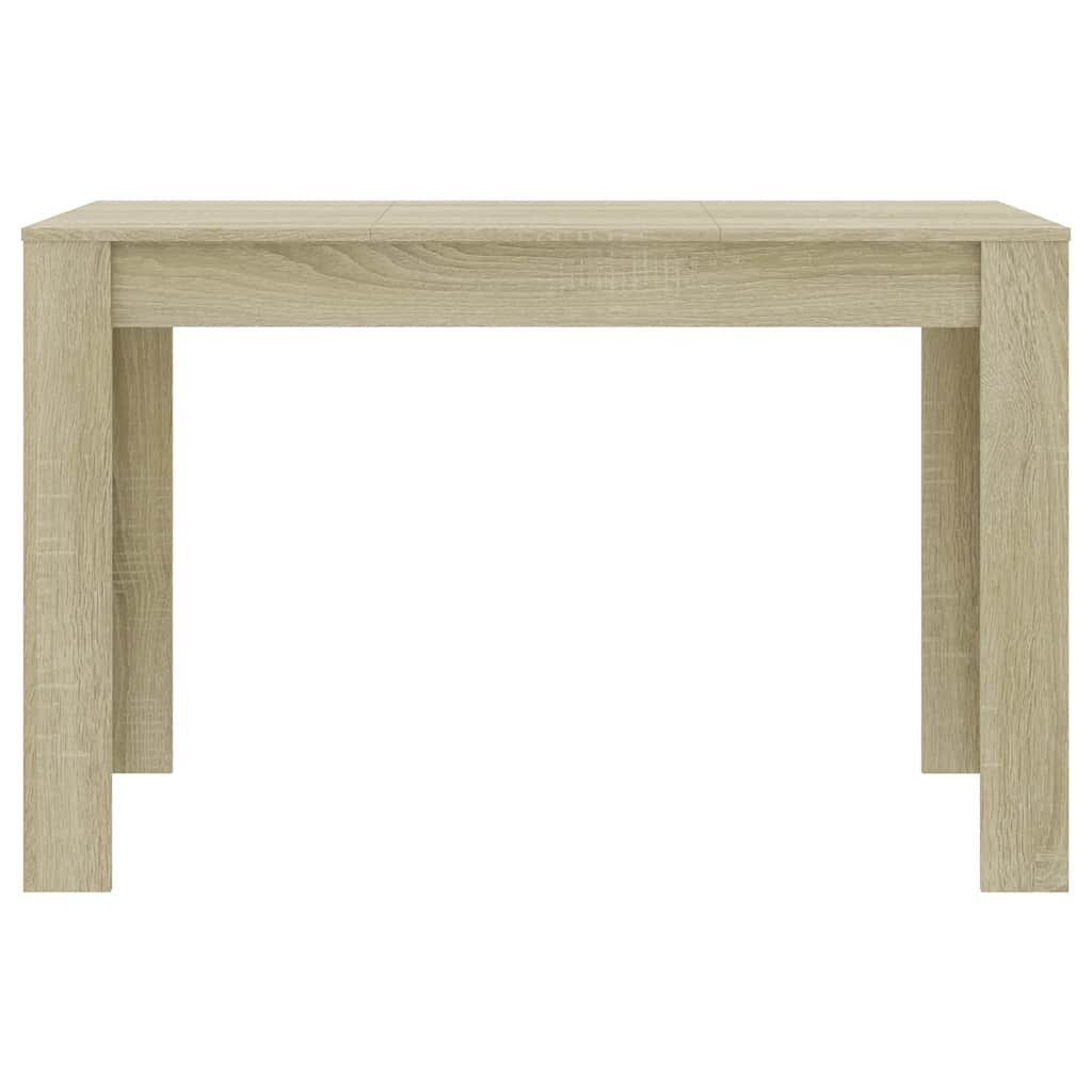 vidaXL Dining Table Sonoma Oak Engineered Wood 47.2 x 23.6 x 29.9 in