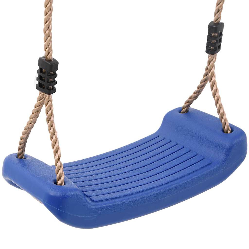 vidaXL Outdoor Swing Set Multicolour Painted Steel, PE (polyethylene)