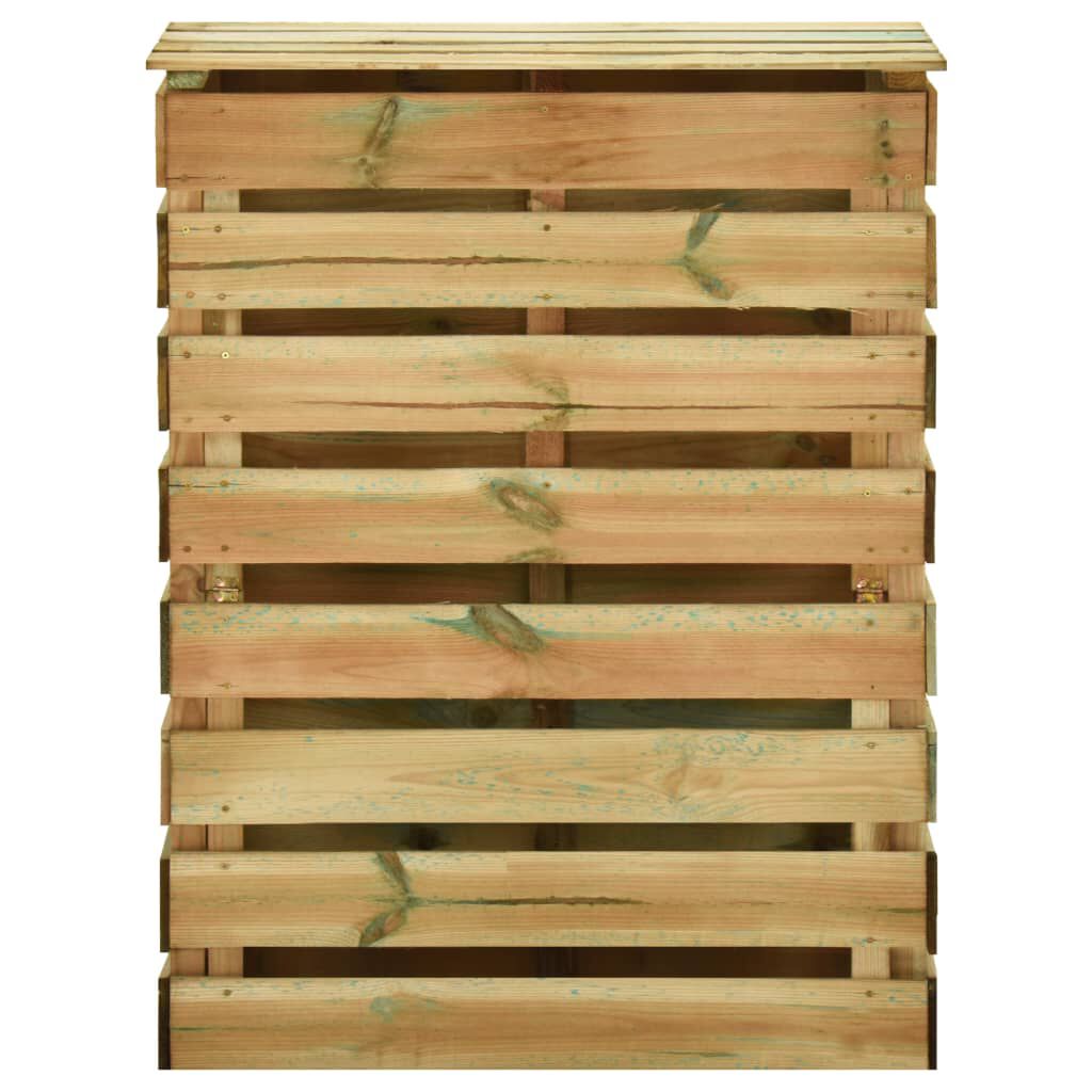 vidaXL Composter Treated Pinewood 31.5 x 19.7 x 39.4 in Composter